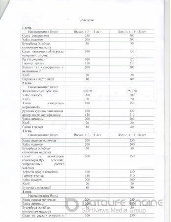 Конкурс по выбору поставщика питания